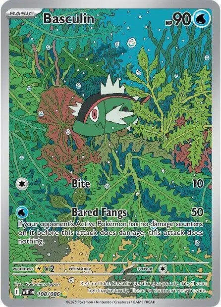 Basculin - White Flare 108/086 (Foil) - Near Mint