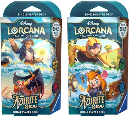 Disney Lorcana: Azurite Sea Single-Player Deck