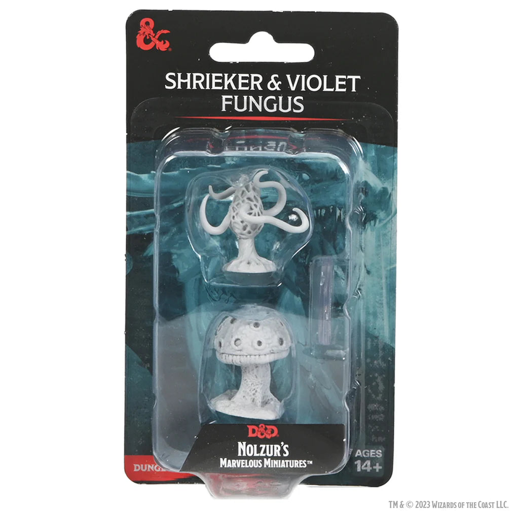 D&D Nolzur's Marvelous Miniatures: Shrieker & Violet Fungus #90644