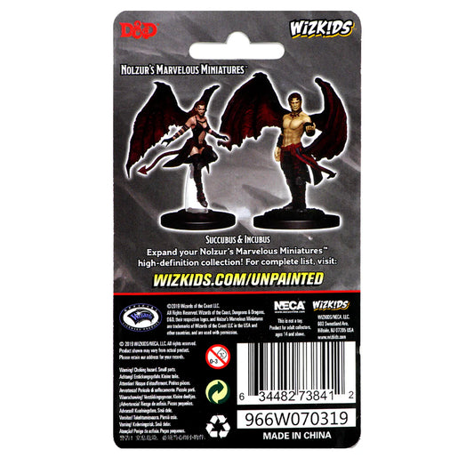 D&D Nolzur's Marvelous Miniatures - Succubux & Incubux #73841