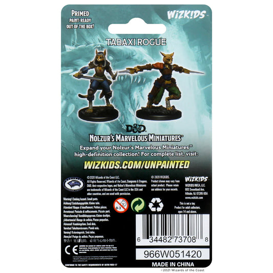 D&D Nalzur's Marvelous Miniatures - Tabaxi Rogue #73708