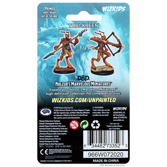 D&D Nolzur’s Marvelous Miniatures - Thri-Kreen - #73352
