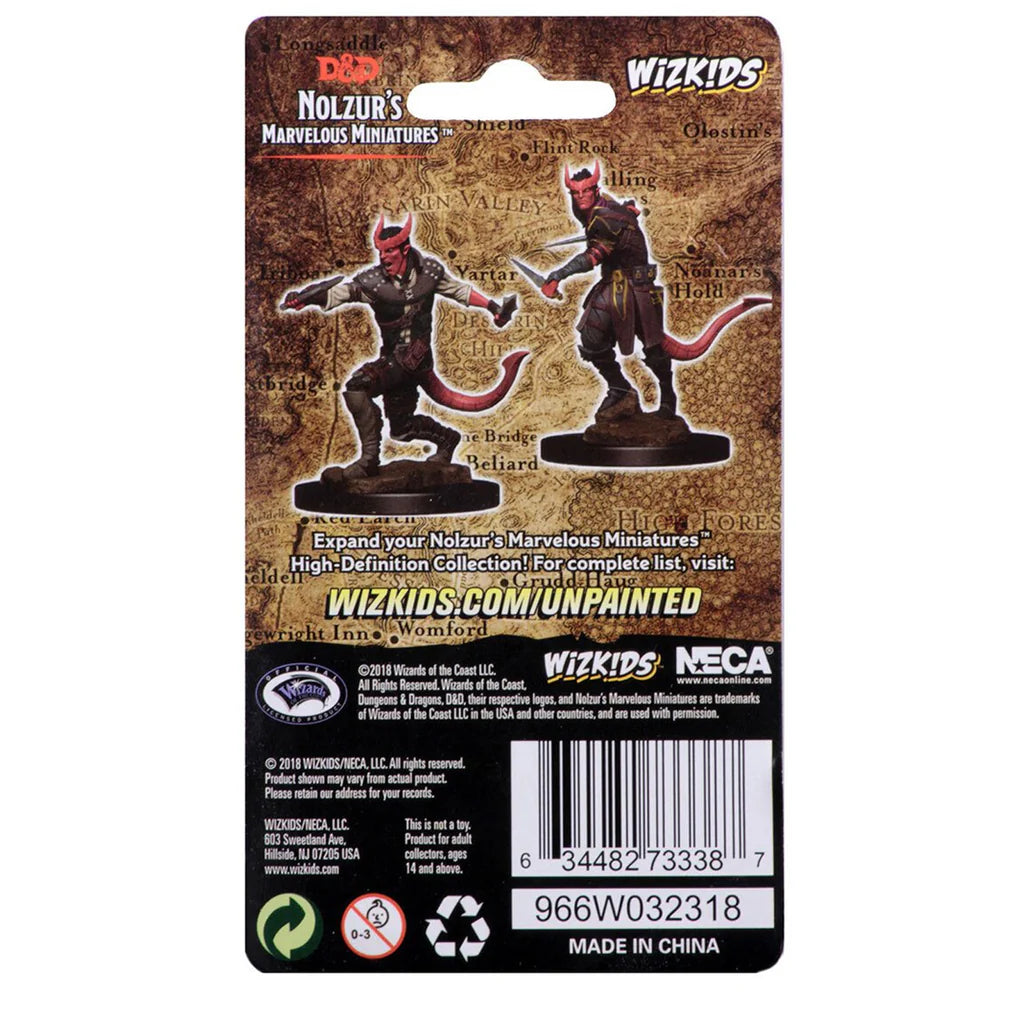 D&D Nolzur's Marvelous Miniatures: Tiefling Male Rogue #73338