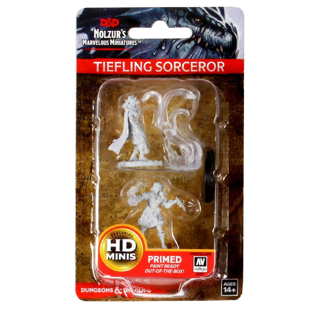 D&D Nolzur's Marvelous Miniatures: Tiefling Female Sorcerer #73202