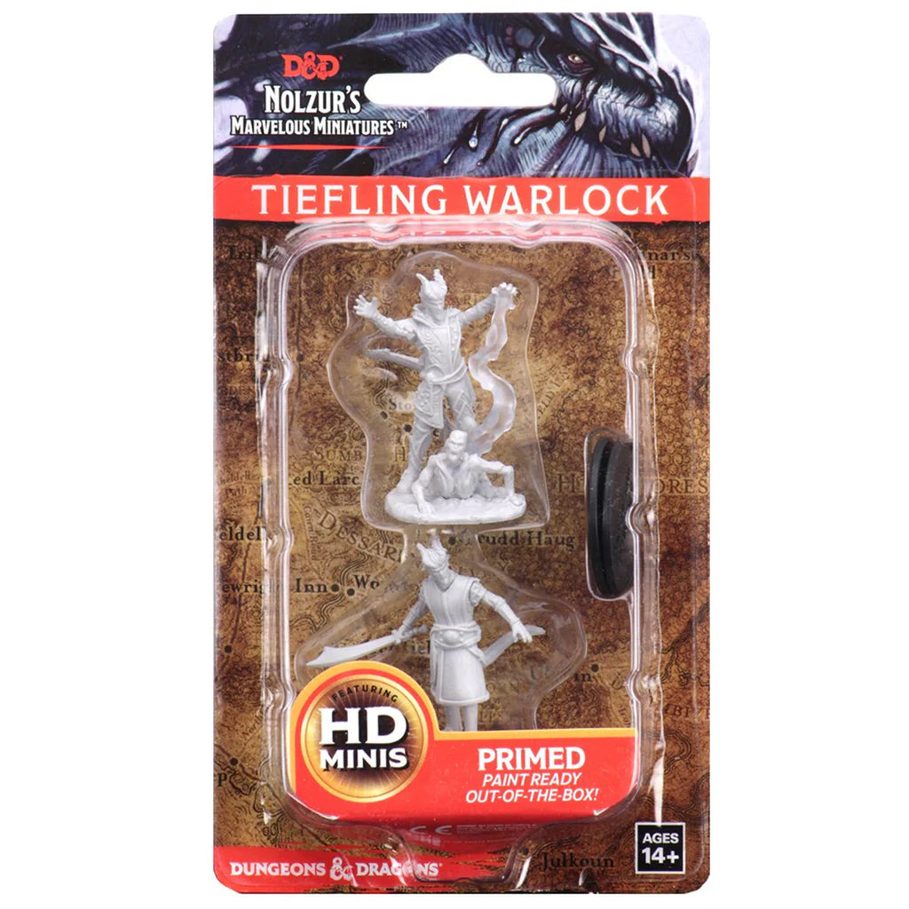 D&D Nolzur's Marvelous Miniatures: Male Tiefling Warlock #73388