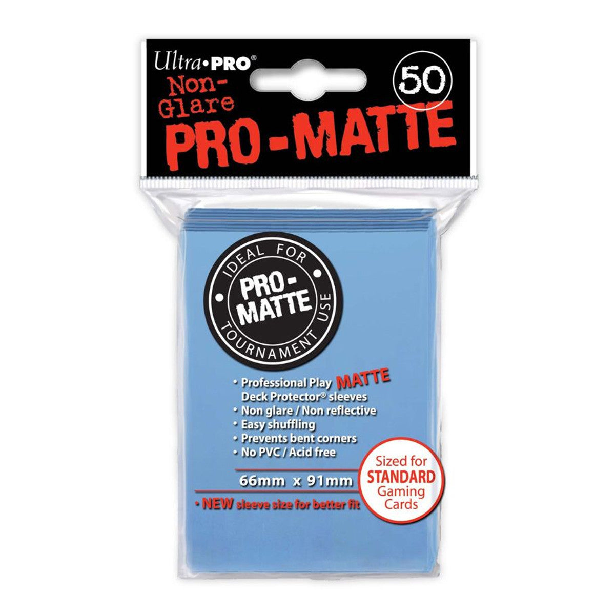 Ultra Pro - Matte Deck Protector Sleeves - Light Blue