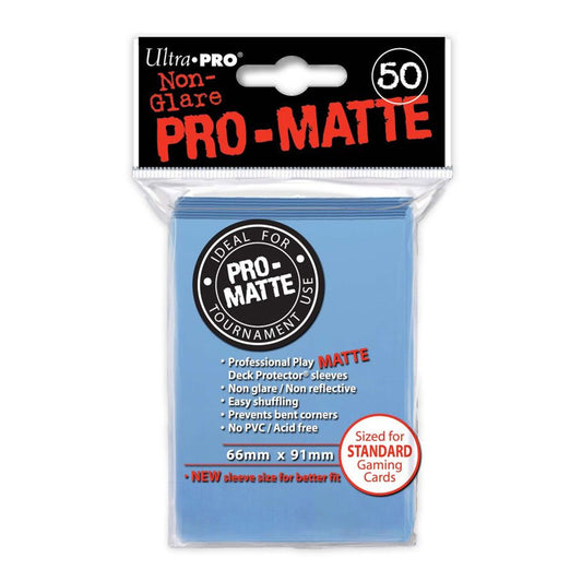 Ultra Pro - Matte Deck Protector Sleeves - Light Blue