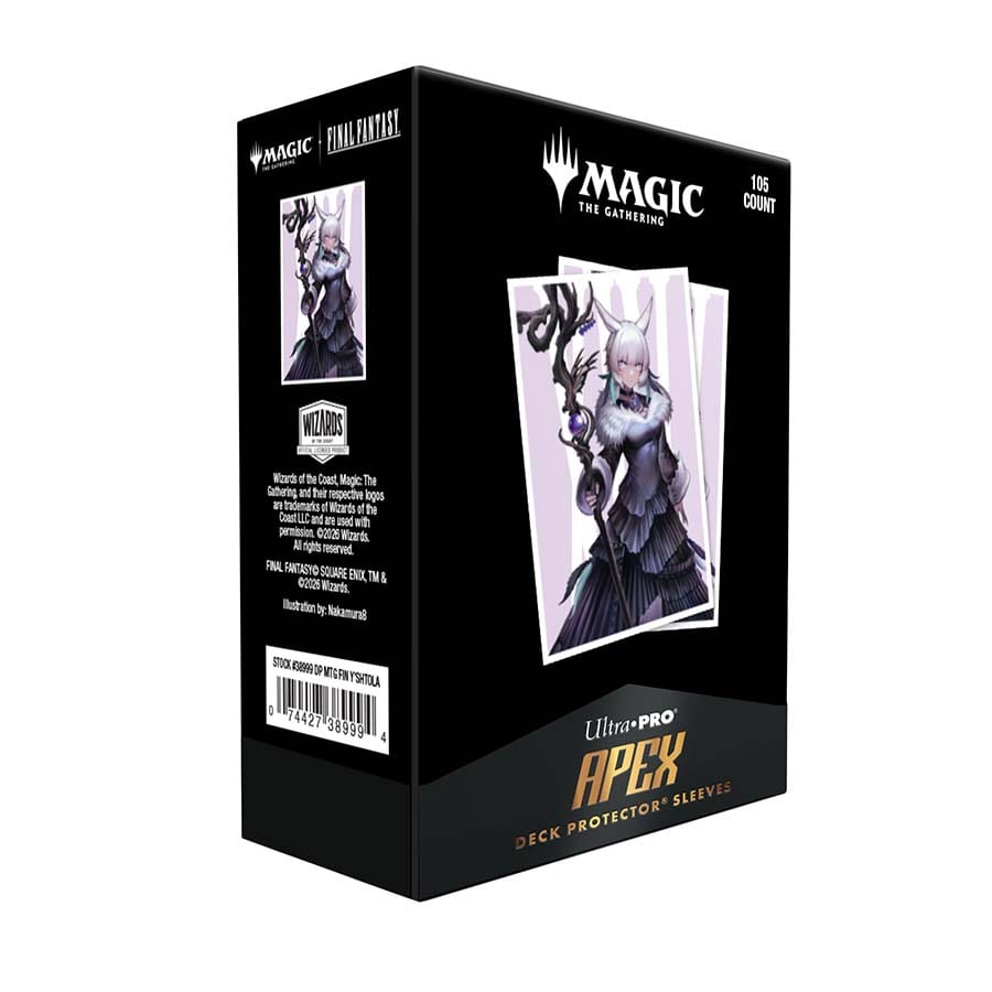 Ultra Pro: Magic The Gathering: Final Fantasy: Y'shtola Night's Blessed 105ct Apex Deck Protector Sleeves