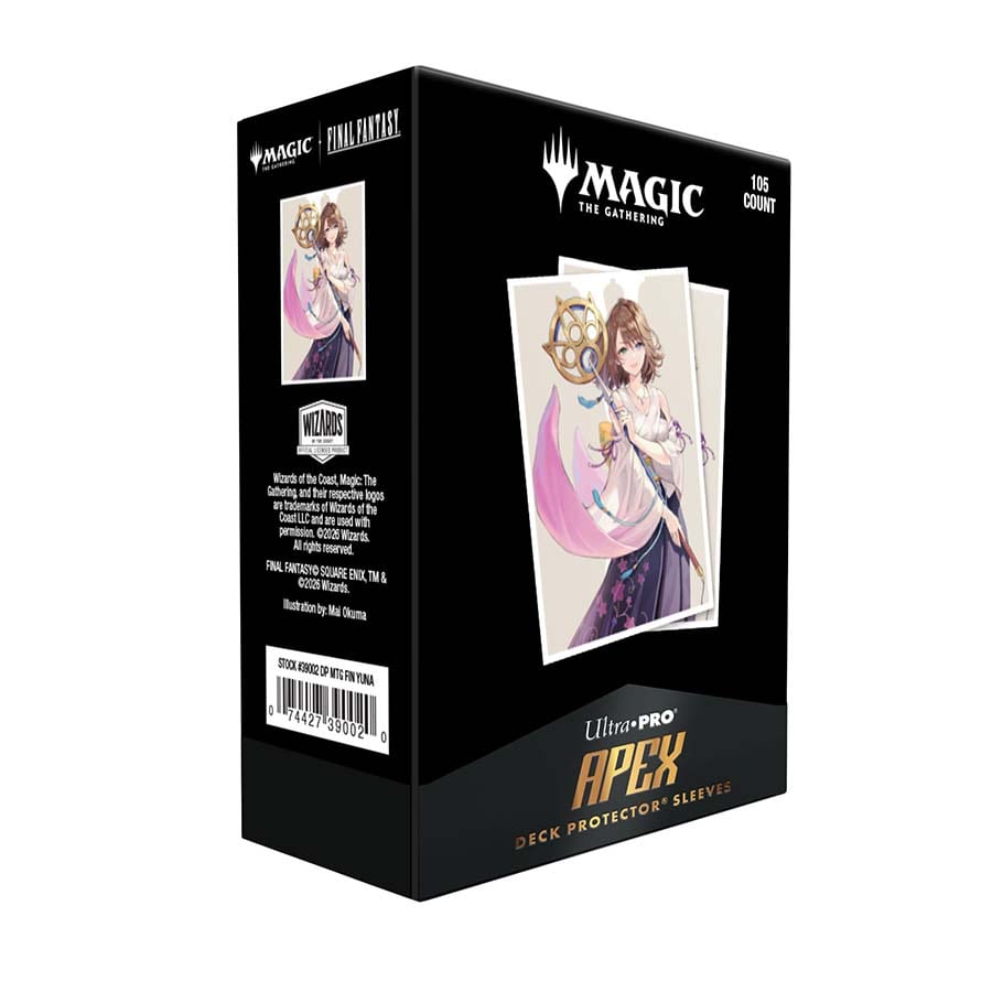 Ultra Pro: Final Fantasy - Yuna, Grand Summoner - Apex Deck Sleeves 105ct