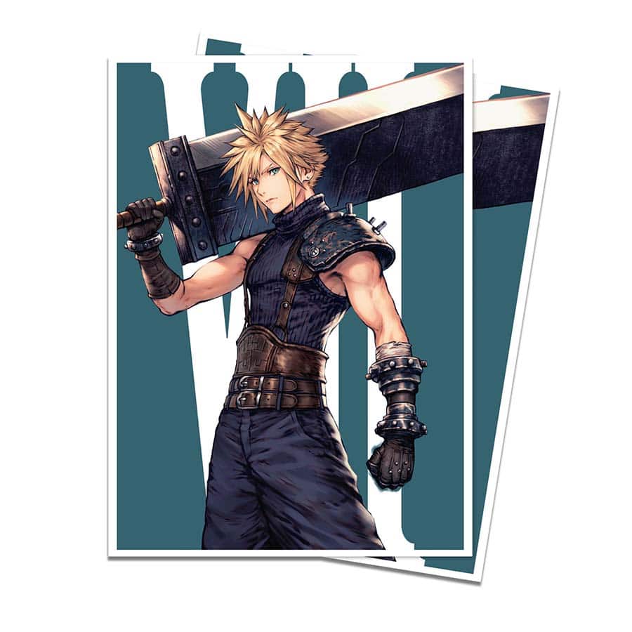 Ultra Pro: Final Fantasy - Cloud, Ex Soldier - Apex Deck Sleeves 105ct