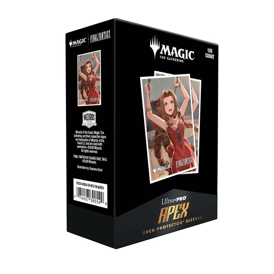 Ultra Pro: Magic The Gathering: Final Fantasy: Aerith Gainsborough 105ct Apex Deck Protector Sleeves