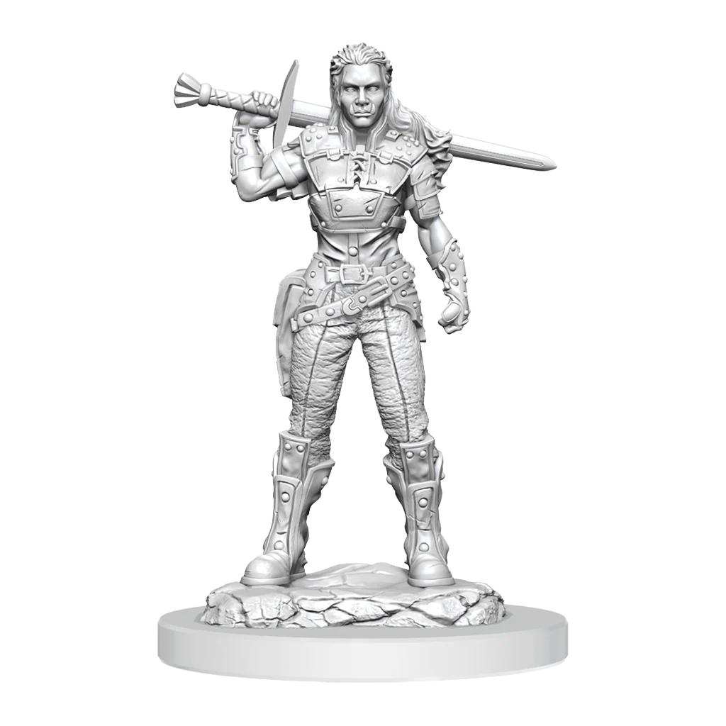D&D Nolzur's Marvelous Miniatures: Orc Fighter Female #90405