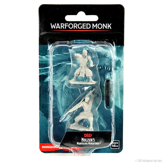 D&D Nolzur’s Marvelous Miniatures: Warforged Monk - #90234