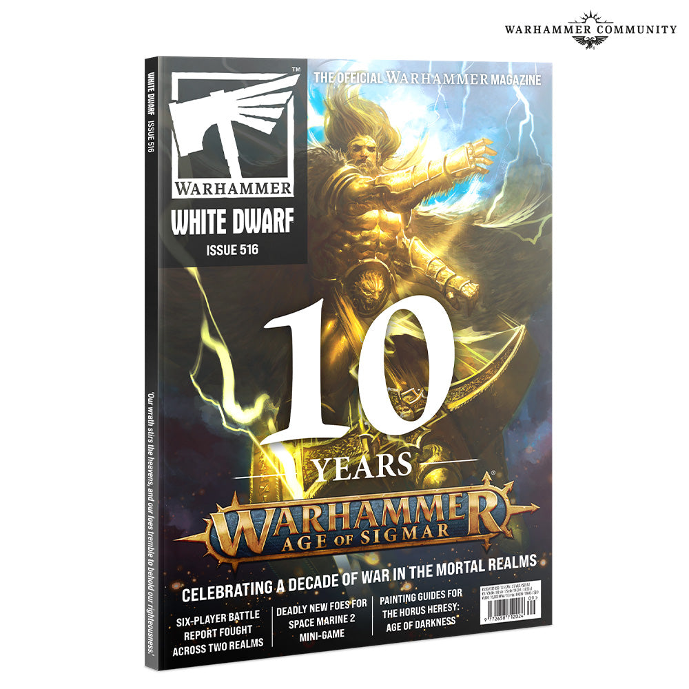 Warhammer 40k - White Dwarf Magazine 516 - 10 years Edition