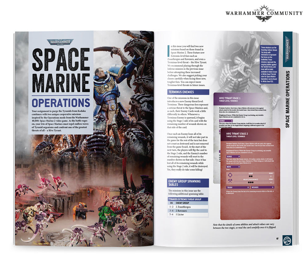 Warhammer 40k - White Dwarf Magazine 516 - 10 years Edition
