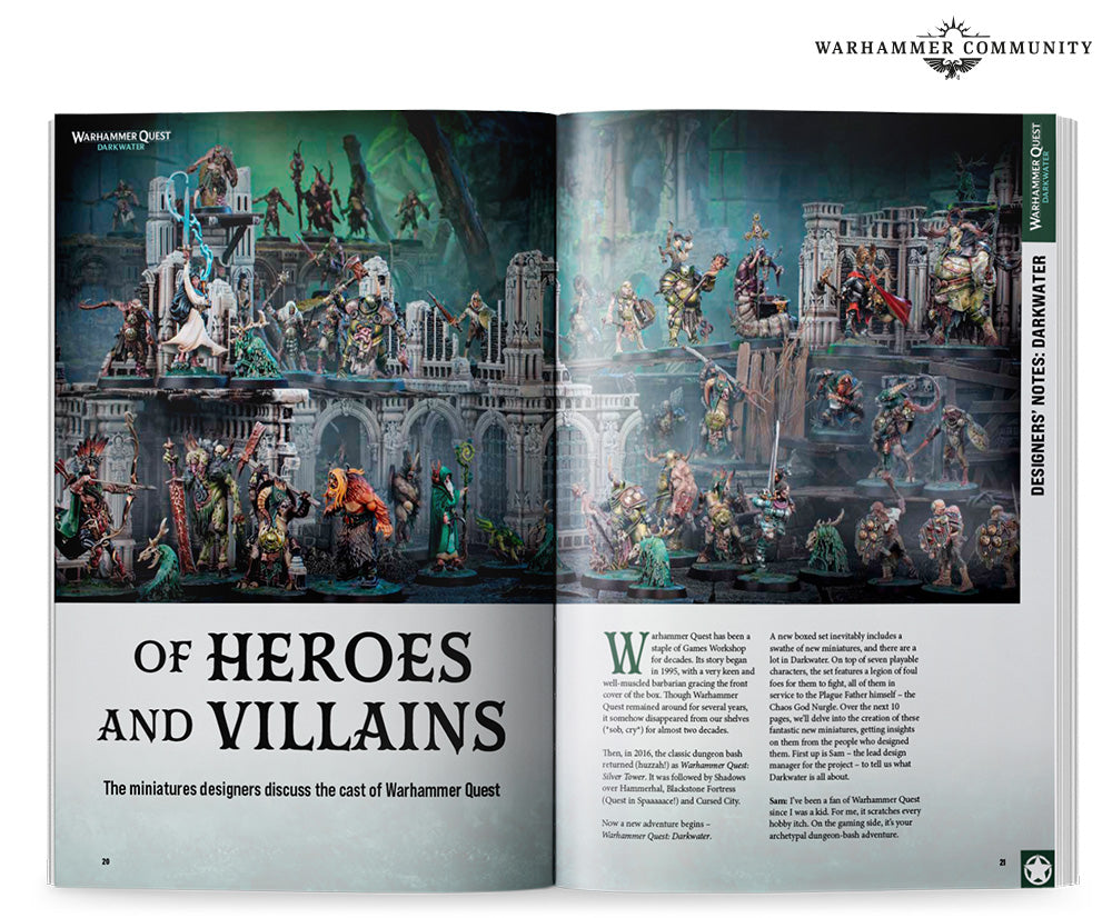 Warhammer: White Dwarf Issue 519 - Warhammer Quest Darkwater