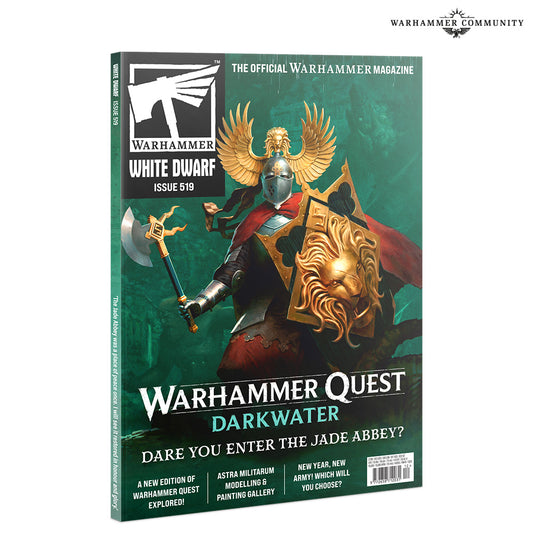 Warhammer: White Dwarf Issue 519 - Warhammer Quest Darkwater