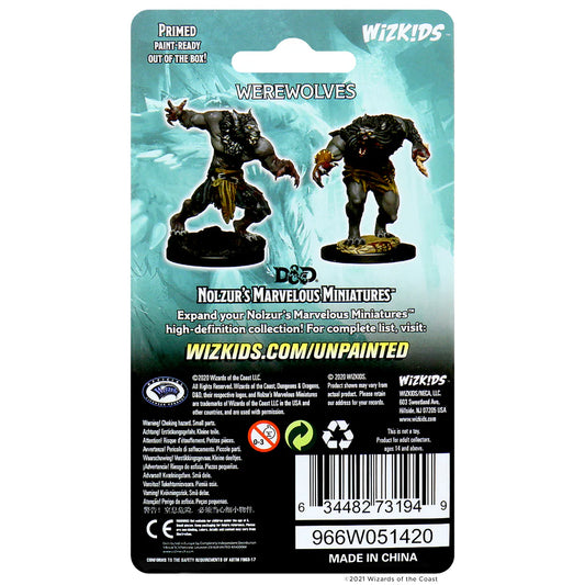 D&D Nolzur’s Marvelous Miniatures - Werewolves - #73194