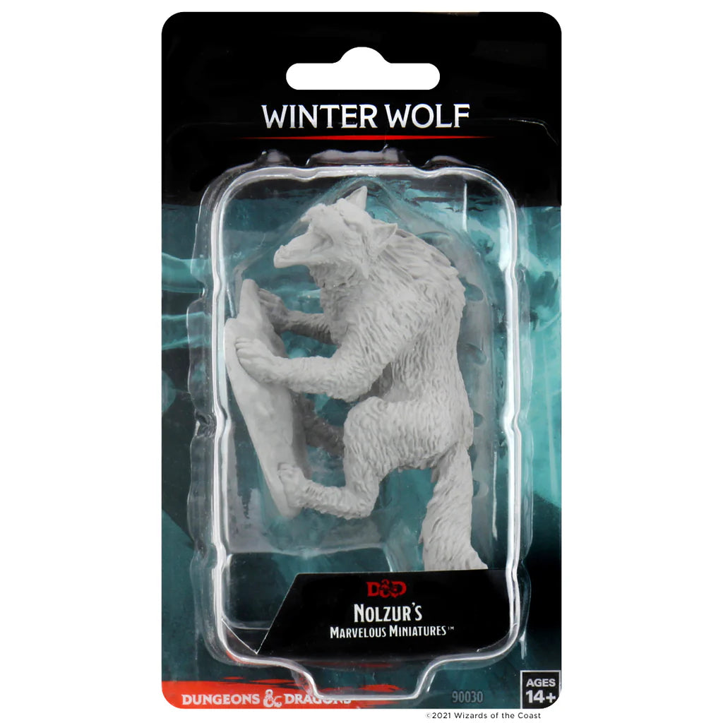 D&D Nolzur's Marvelous Miniatures - Winter Wolf #90030