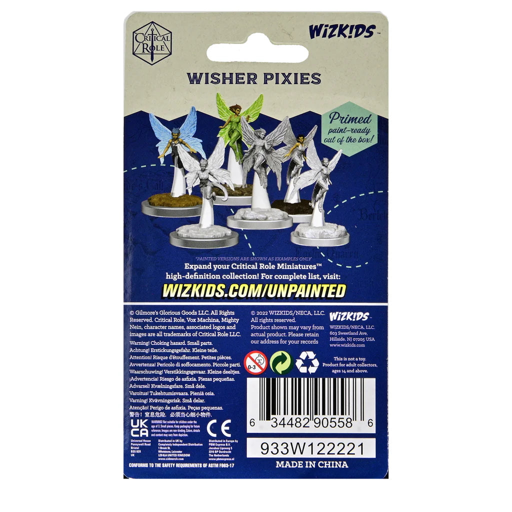 Critical Role Unpainted Miniatures: Wisher Pixies #90558