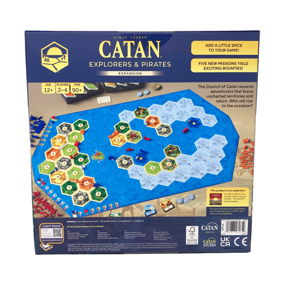Catan: Explorers and Pirates Expansion