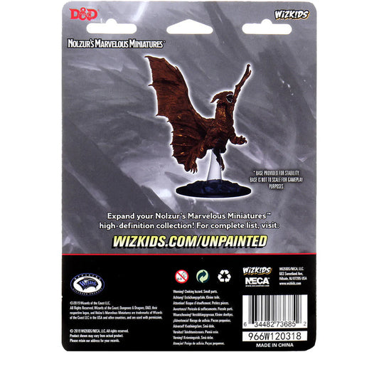 D&D Nolzur’s Marvelous Miniatures - Young Copper Dragon - #73685